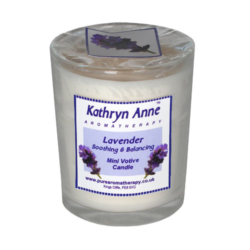 Lavender 20hr Mini Votive Aromatherapy Candle Pure Aromatherapy