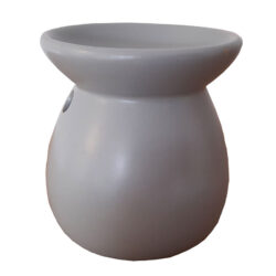 Simple Grey Ceramic Oil Burner
