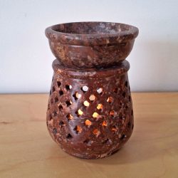 Small Soapstone Classic Jali Burner 2