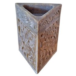 Triangular Soapstone Burner